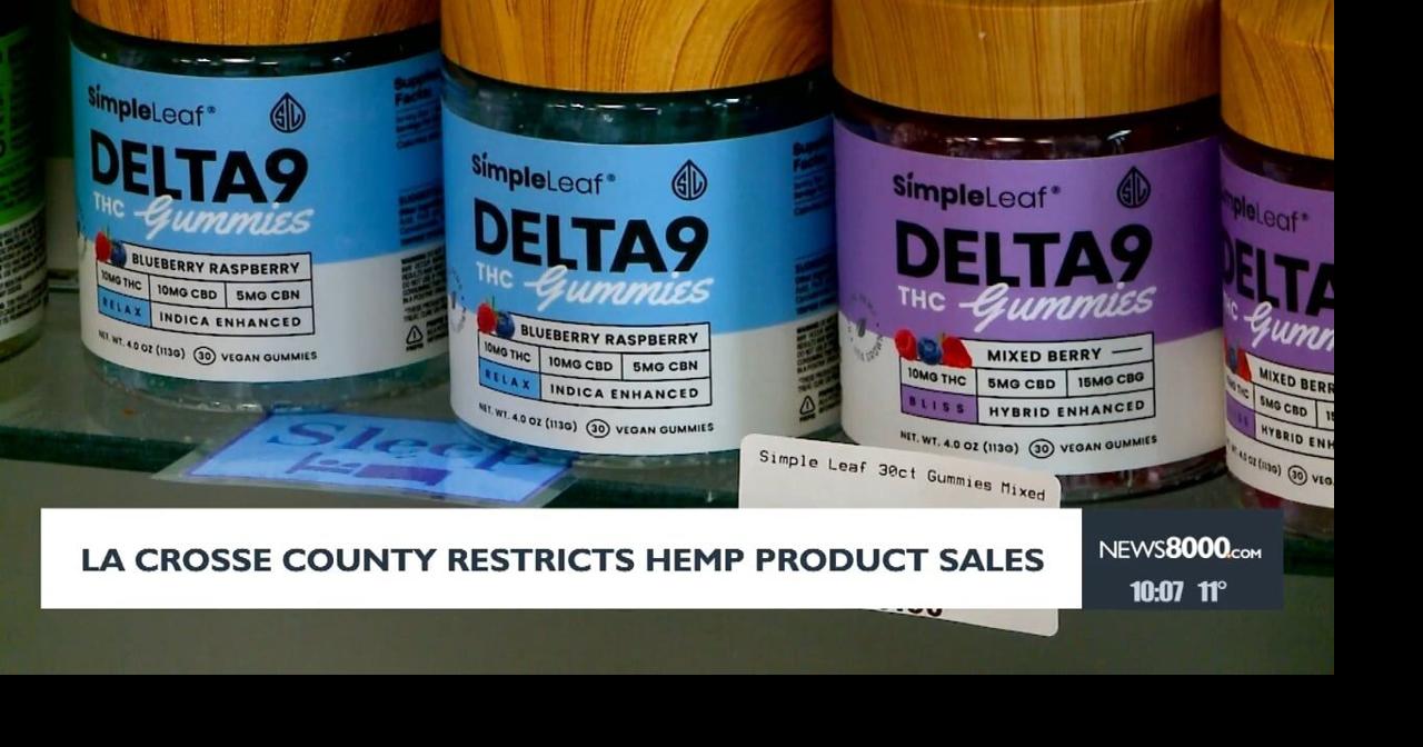 La Crosse County restricts hemp product sales
