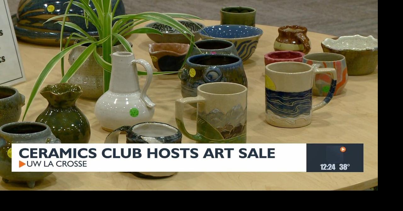 Ceramics and print sale gives UWLa Crosse art students opportunity to