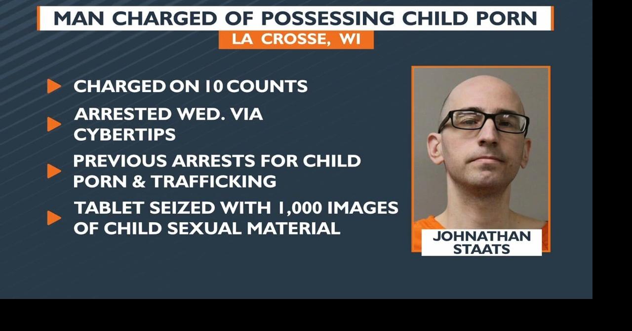 La Crosse man faces child pornography charges as a persistent repeater | News | news8000.com
