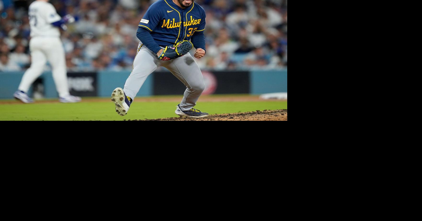 Milwaukee Brewers end the Dodgers’ quest for a third straight title ...