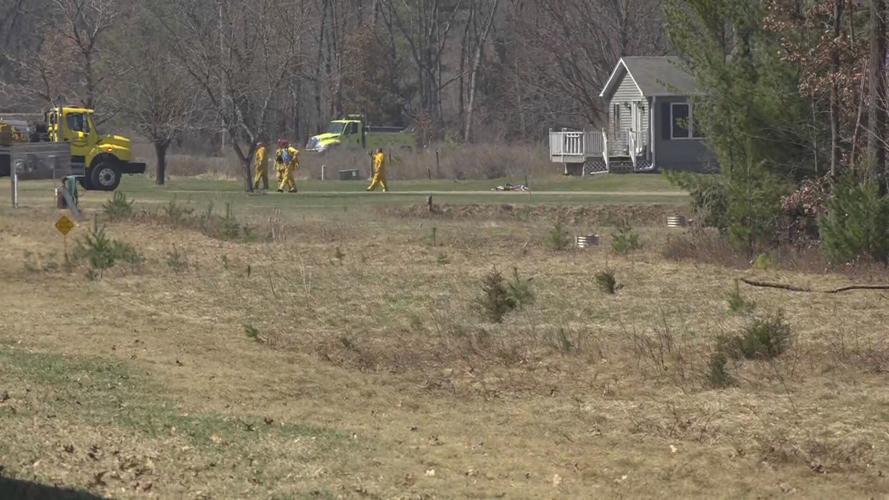 Arcadia Fire in Monroe Co. burns on as emergency response officials