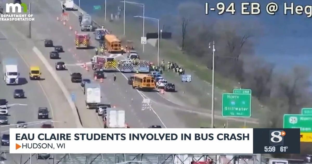 UPDATE School bus driver may face charges after crash involving Eau