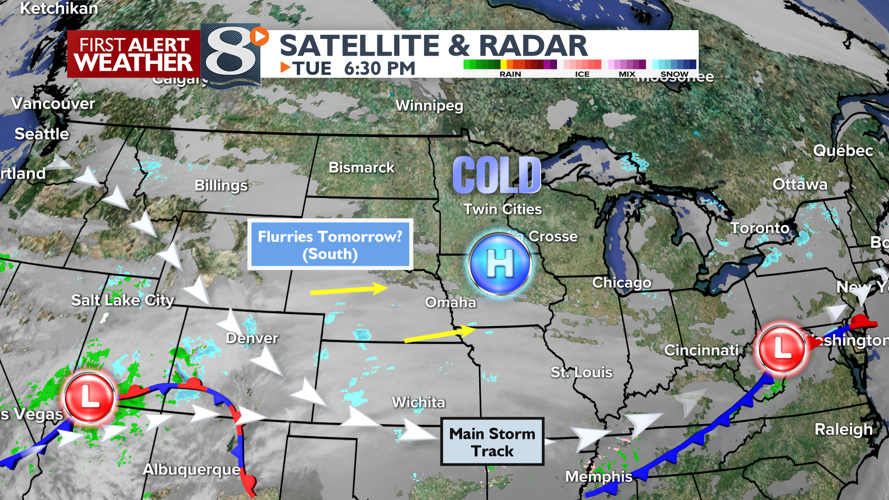 Another Bitterly Cold Night In Store – Bill Graul | Forecast | news8000.com