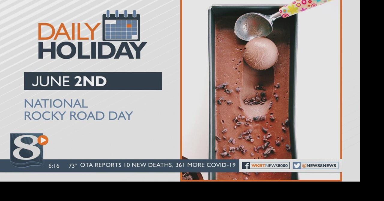 Daily Holiday National rocky road day Features