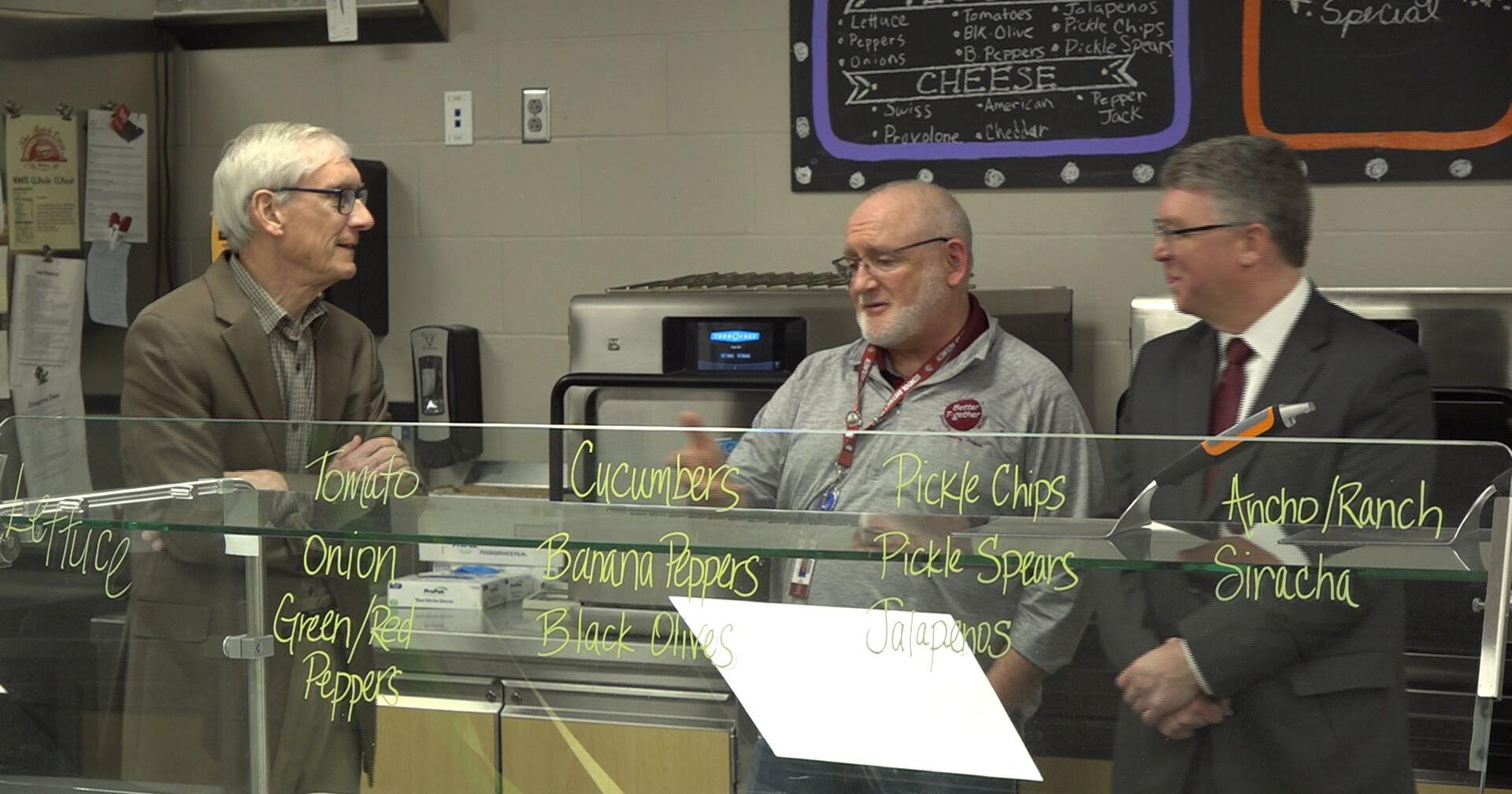 Gov. Evers makes stop at Holmen High School on tour promoting biennial budget plan - Vimarsana News