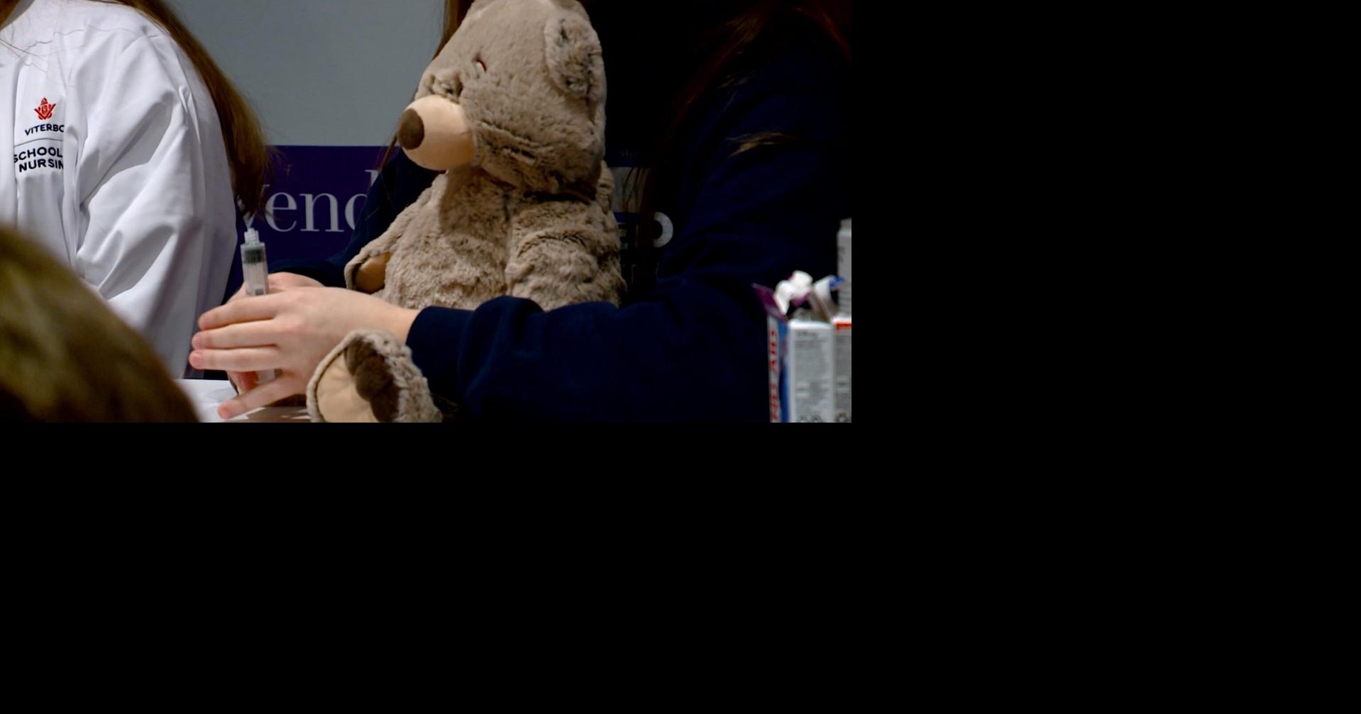 Children's Museum partners with nursing students to ease medical fears through teddy bear clinic