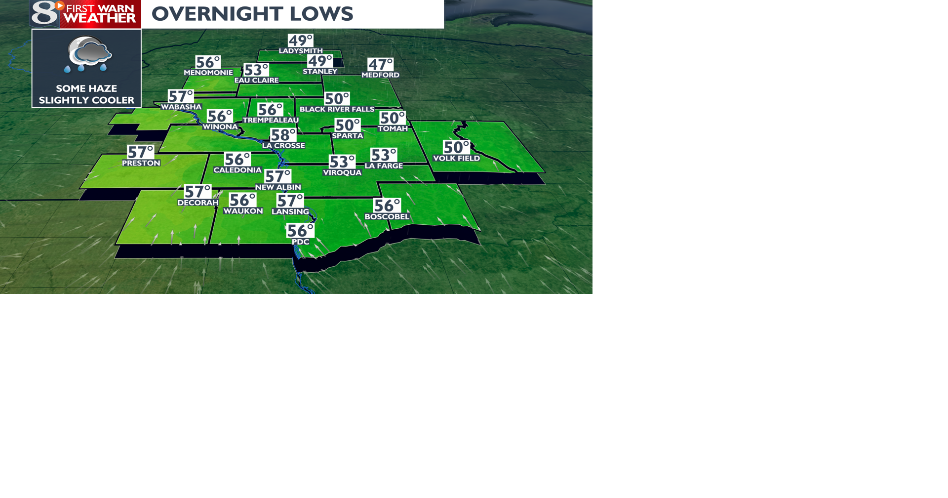 Showers and a maybe a few storms return later tonight & on Thursday ...