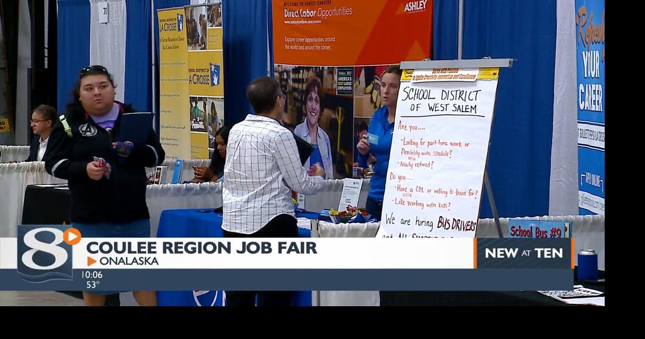 Coulee Region Job Fair brings 70 area employers to Onalaska to meet