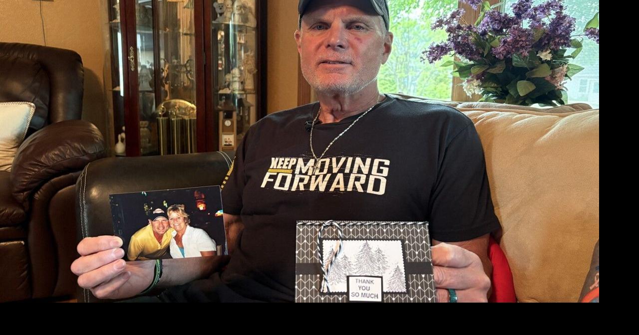 Man carries on late wife’s mission of spreading kindness