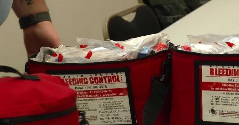 School buses stocked with lifesaving kits