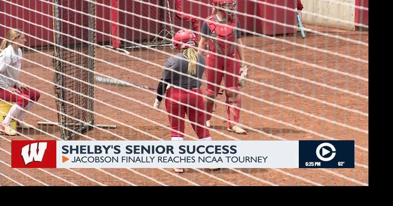 Wisconsin Softball senior Shelby Jacobson fired up for first NCAA Tournament