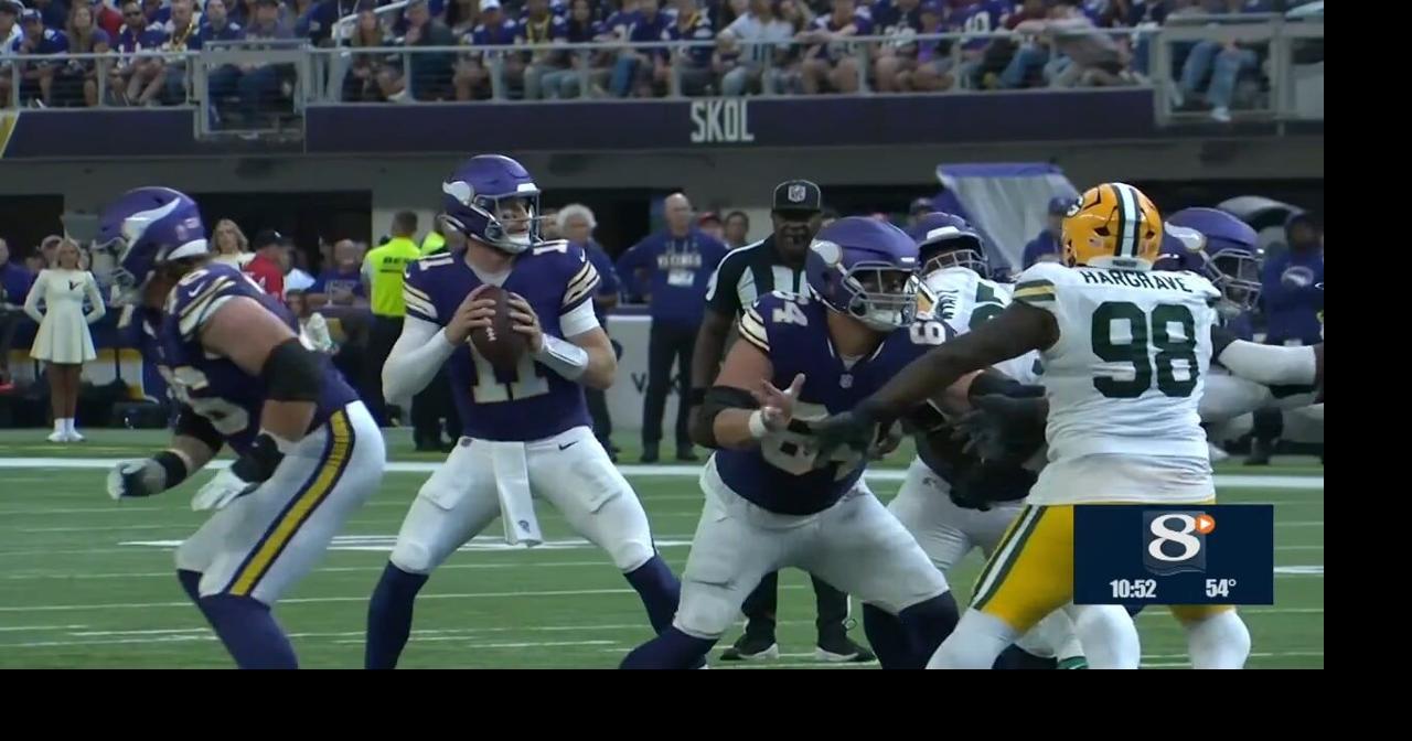 Vikings defeat Packers 39 - 22