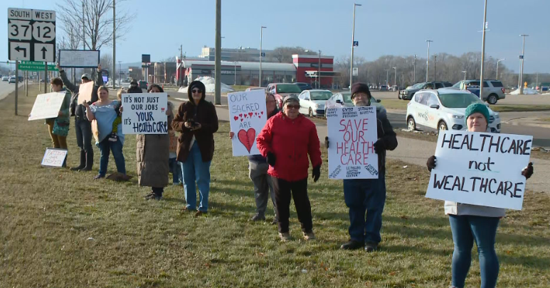 Protests continue in wake of hospitals' closure | Local News | news8000.com