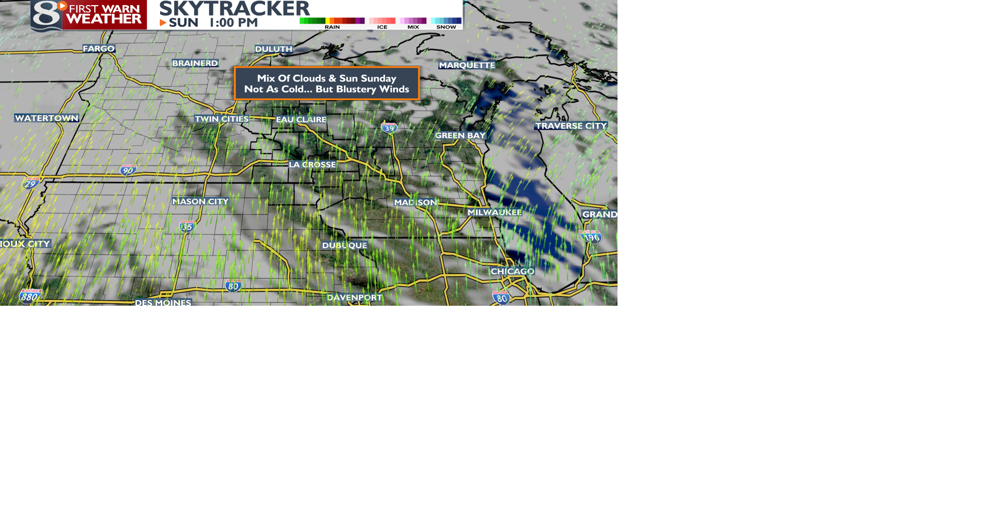 Not Quite as Cold Today... But Blustery Winds - Milder for the Upcoming ...