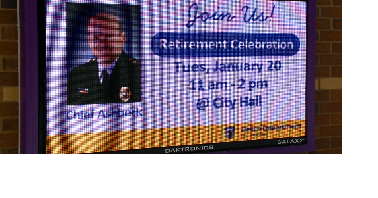 Onalaska Police Chief Charles Ashbeck retires after 30-year law enforcement career