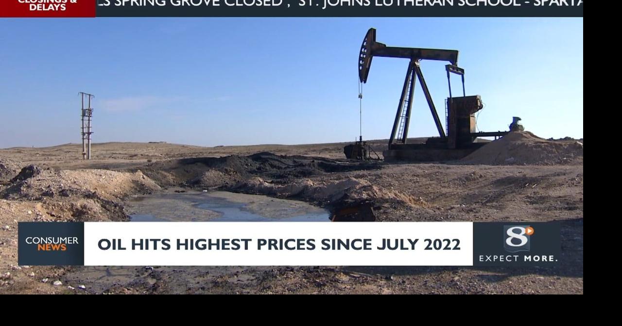 Consumer Headlines: Oil hits highest prices since July 2022