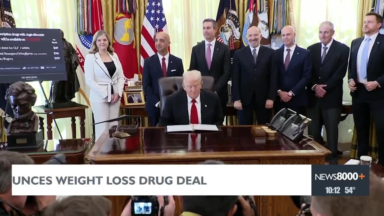 Trump Announces Weight Loss Drug Deal | News | news8000.com