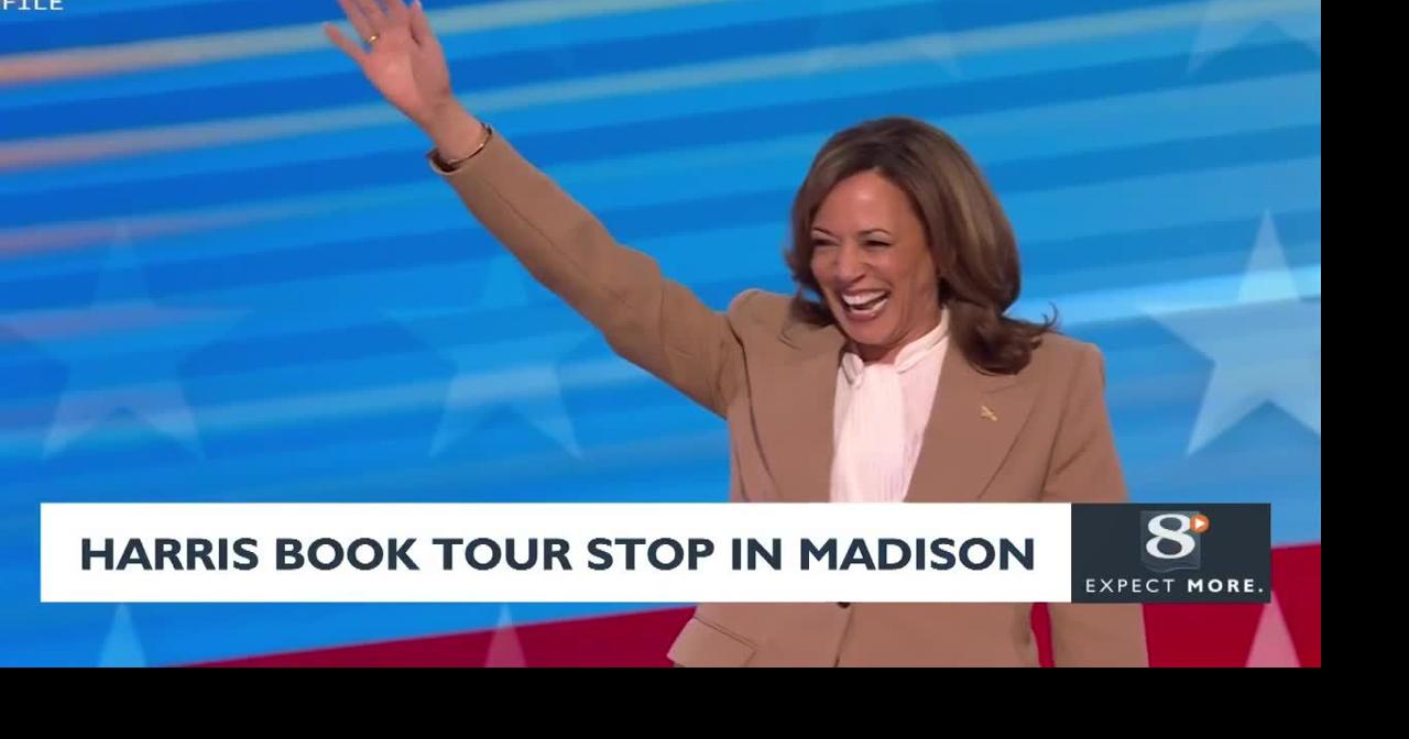 Harris Book Tour Stop in Madison | News | news8000.com