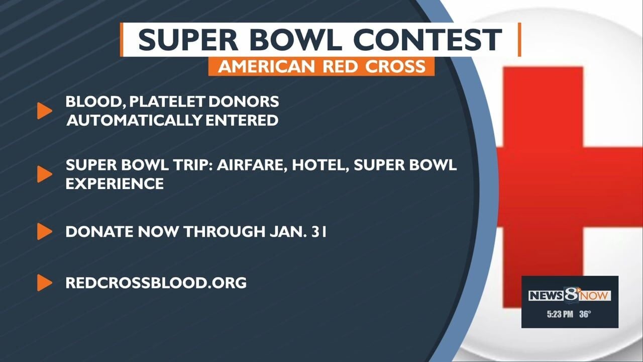 American Red Cross to give away Super Bowl tickets to blood, platelet donor, News