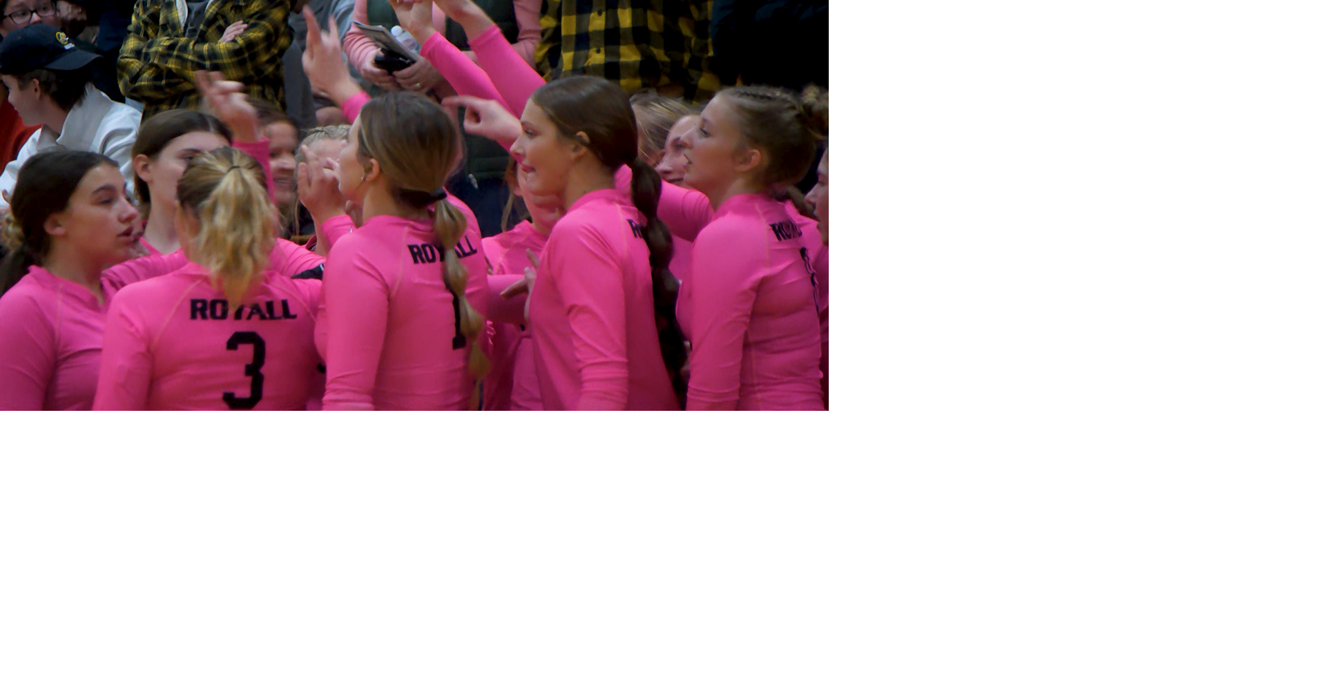 2 Royall volleyball remains perfect in conference play with 31 win