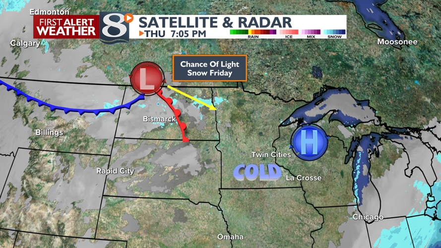 Another Very Cold Night… But Light Winds -Bill Graul | Forecast ...