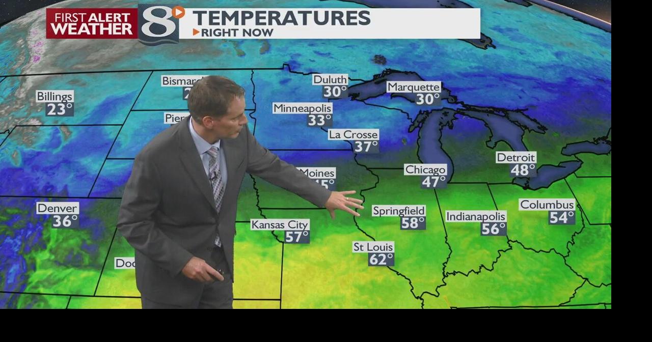Periods Of Rain Today With A Few T-Storms Possible | | news8000.com