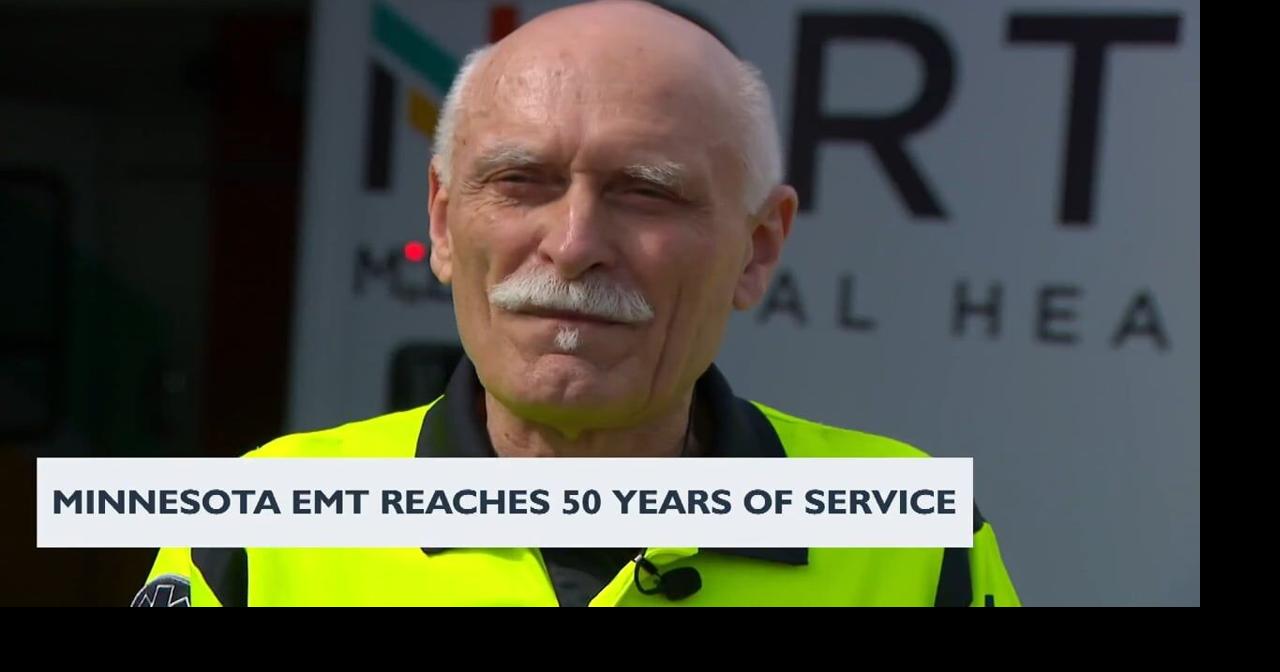 Minnesota EMT reaches 50 years of service
