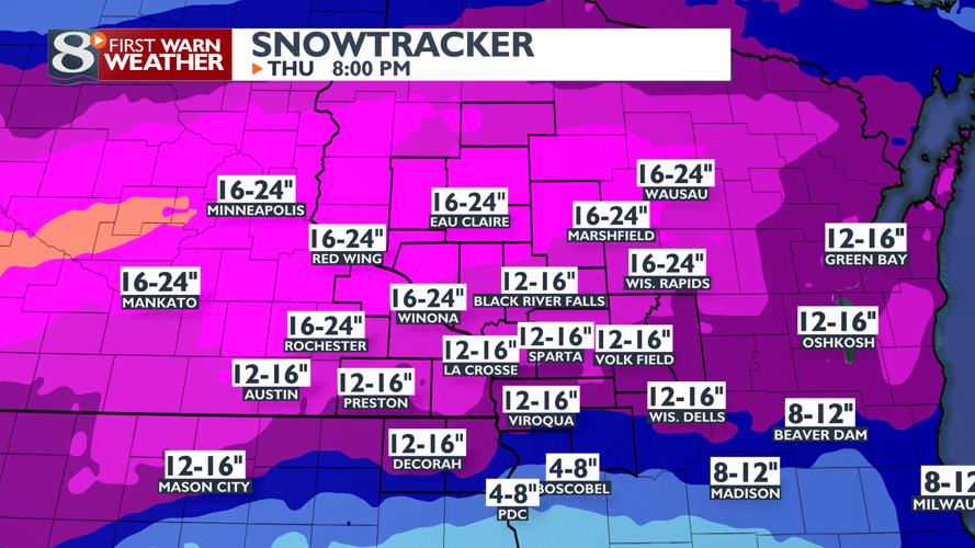 Snow Possible Mainly North Today. Winter Storm Impacts Later This Week