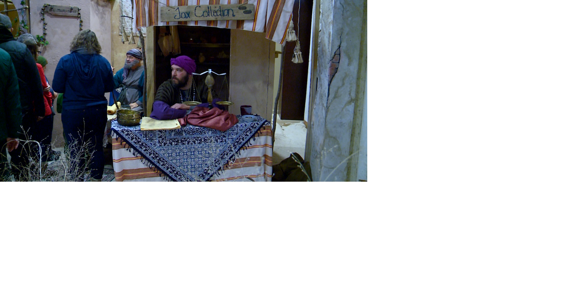 English Lutheran Church transforms church into biblical recreation of the Town of Bethlehem