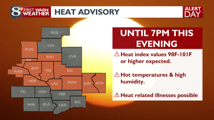 ALERT DAY: Another Hot One Expected Today | | news8000.com