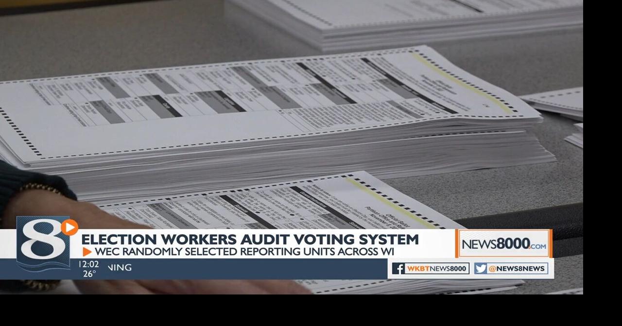 La Crosse County election workers audit voting systems Elections