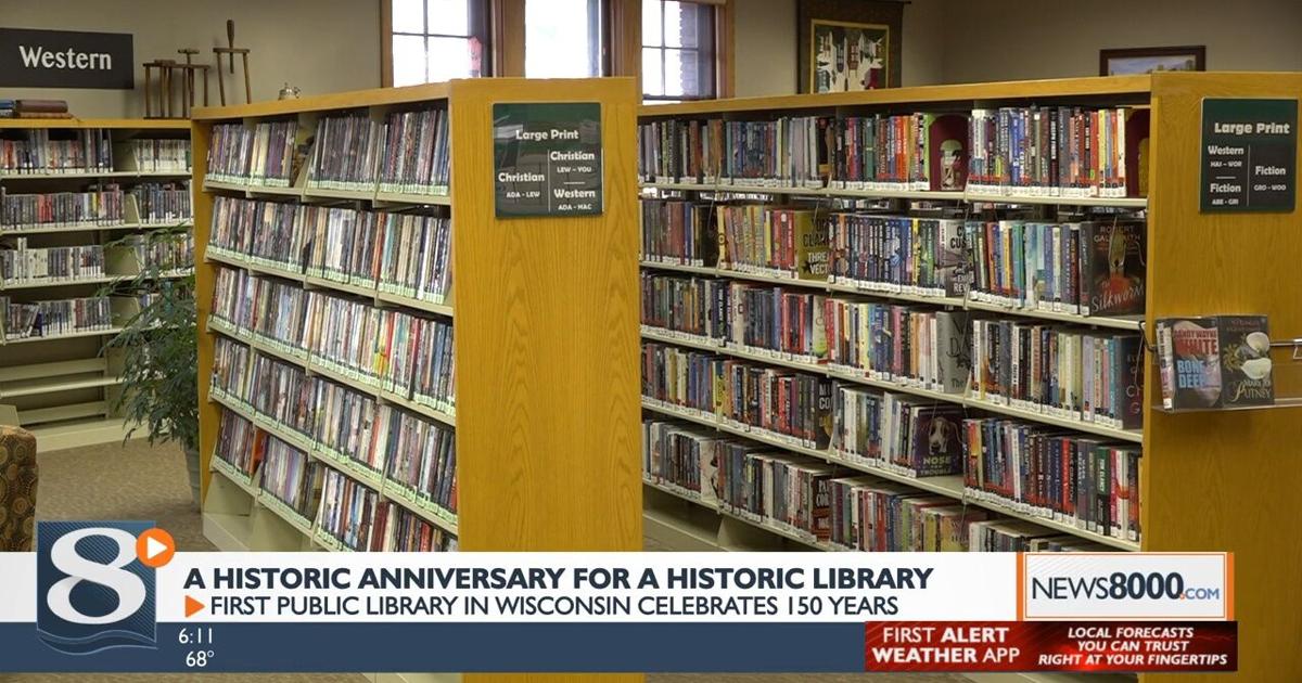 Library Rio Wisconsin The first public library in Wisconsin: Black River Falls Library ...