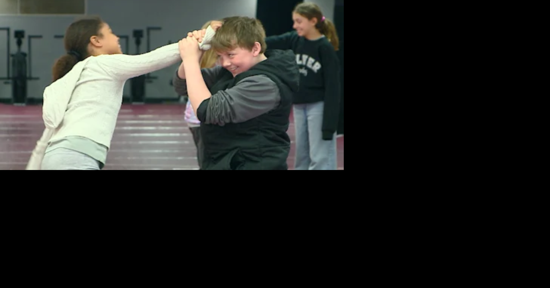UW-La Crosse Kids College Friday teaches students stage combat and other skills