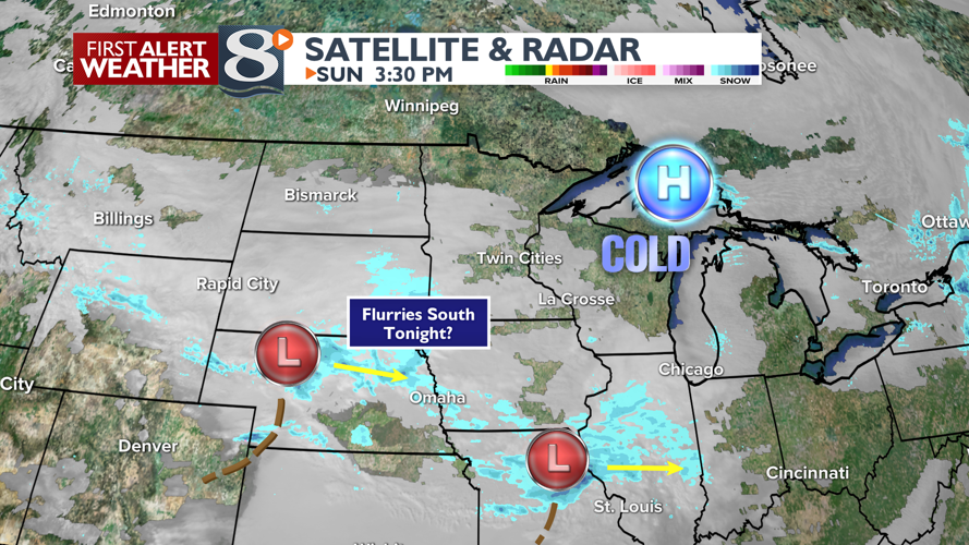 Cold Again Tonight… But Not As Cold As Saturday Night -Bill Graul ...