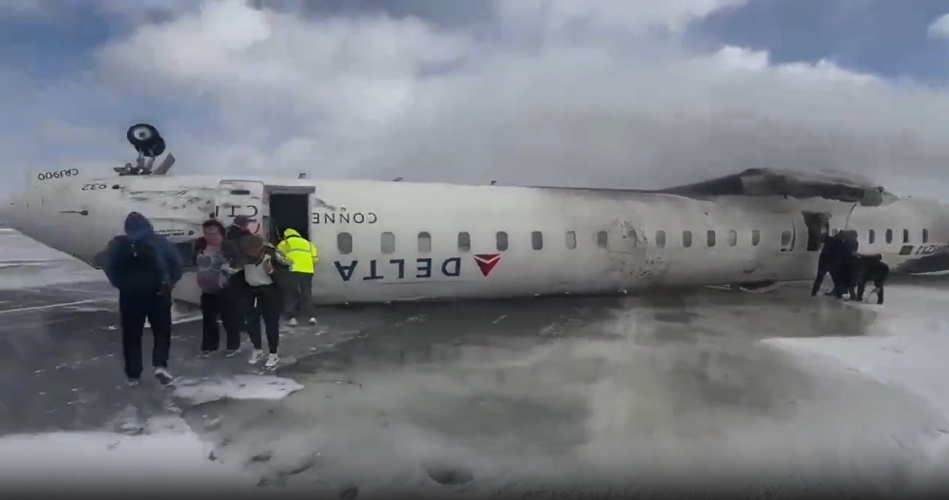 Emergency teams respond to Delta plane landing incident, says Toronto