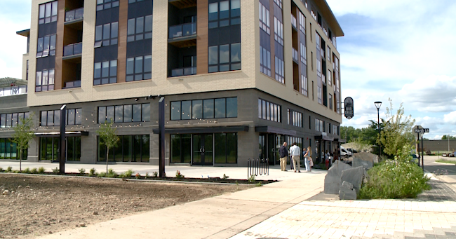 Mixed-use apartment building opens in La Crosse's River Point District