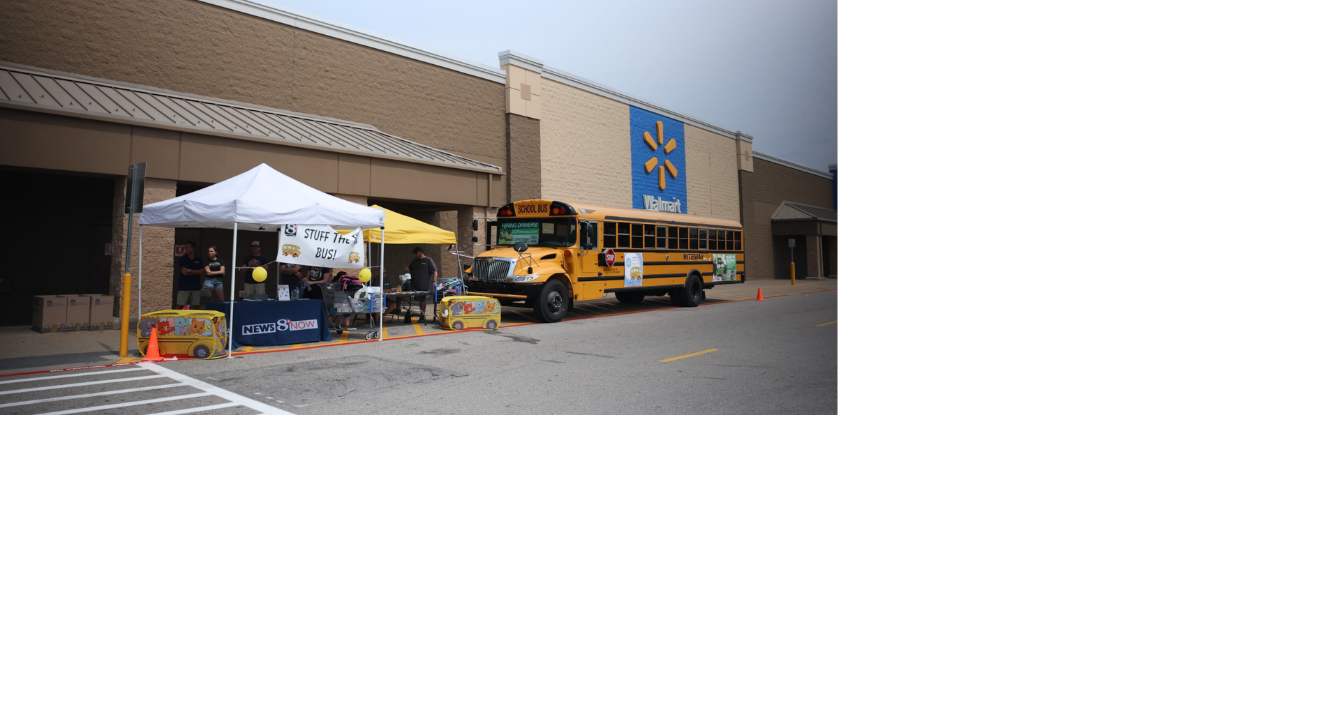 News 8 Now's 5th annual 'Stuff The Bus' event