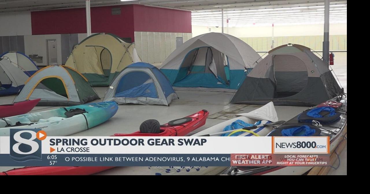 Folks buy and sell gently used outdoor gear at La Crosse’s outdoor gear swap La Crosse