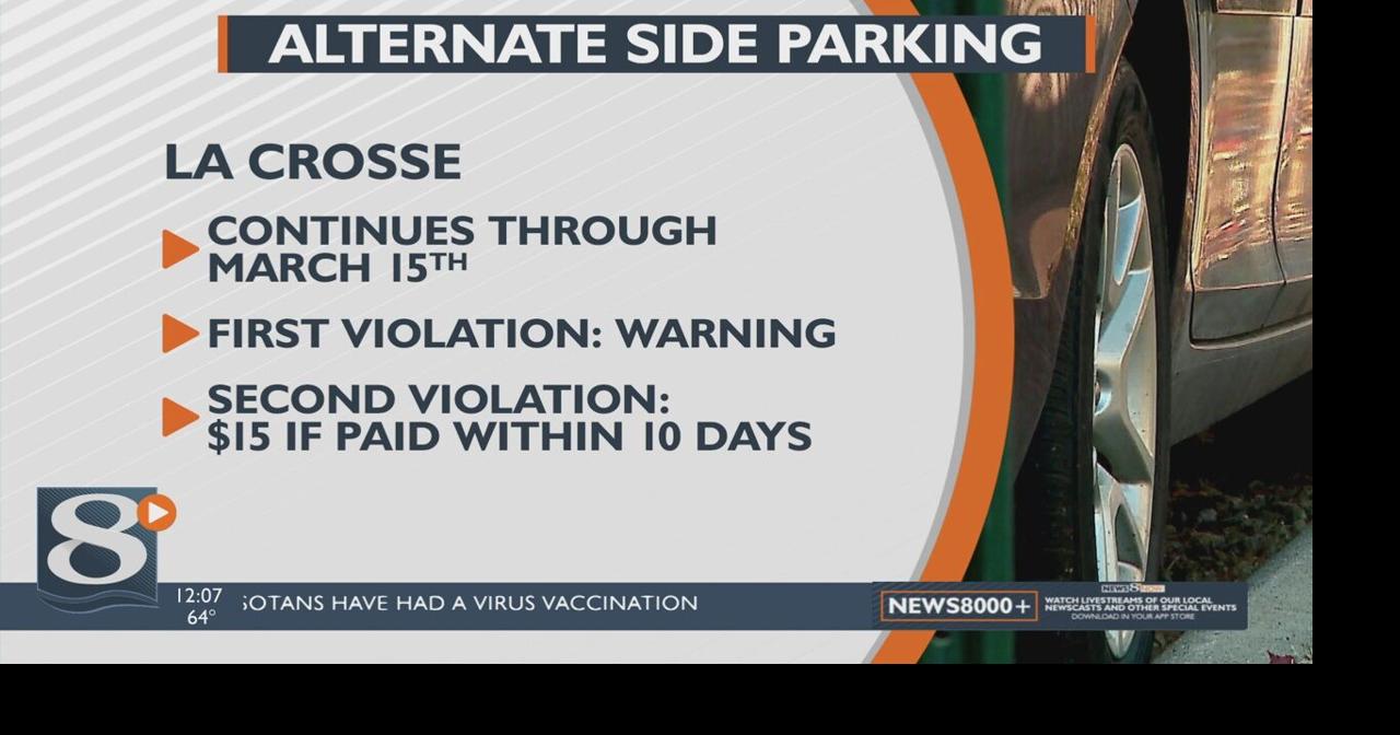 Alternate side parking still in effect in many local communities ...