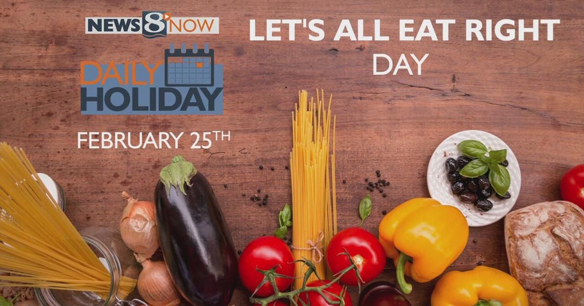Daily Holiday – Let’s All Eat Right Day | Features | news8000.com