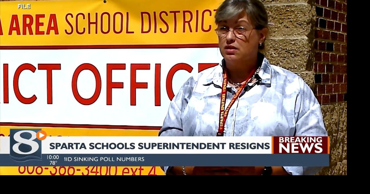 Sparta superintendent resigns after harassment investigation