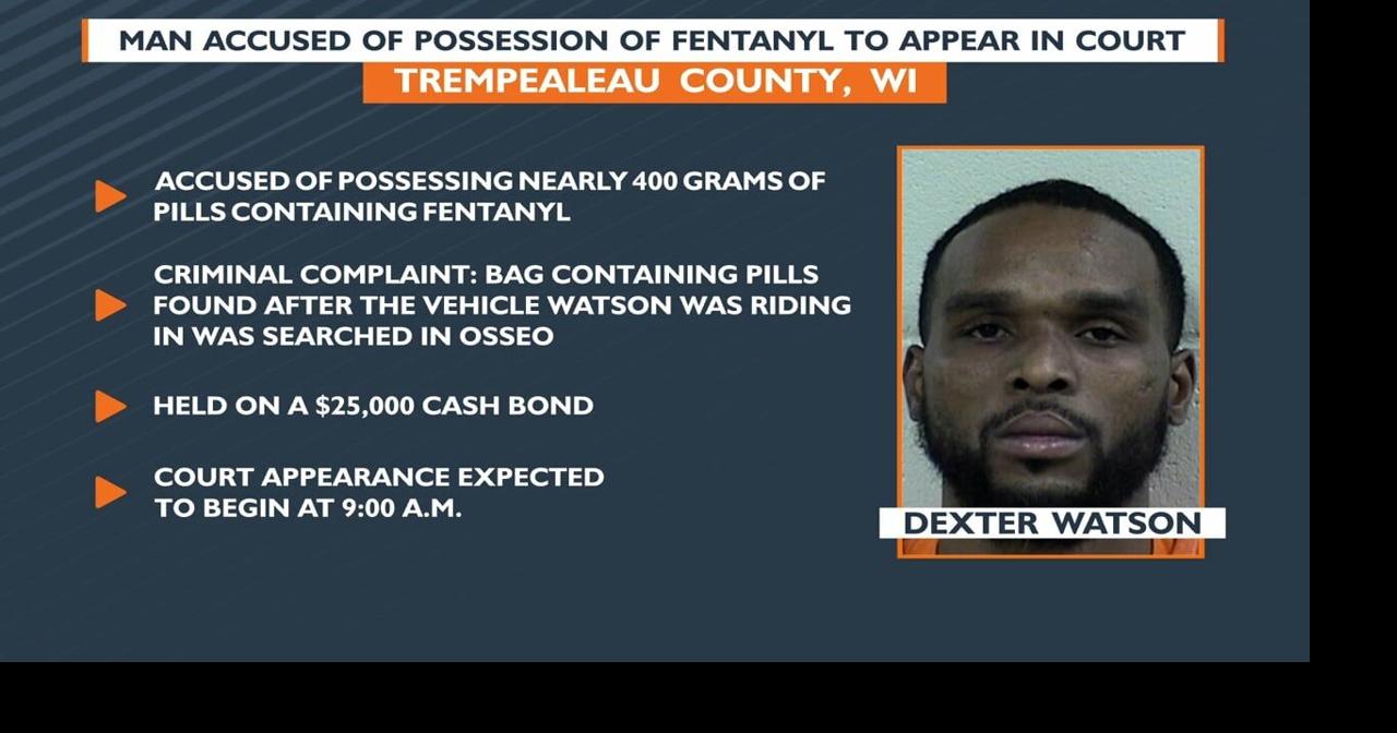 Man accused of possession of fentanyl to appear in court | Trempealeau ...