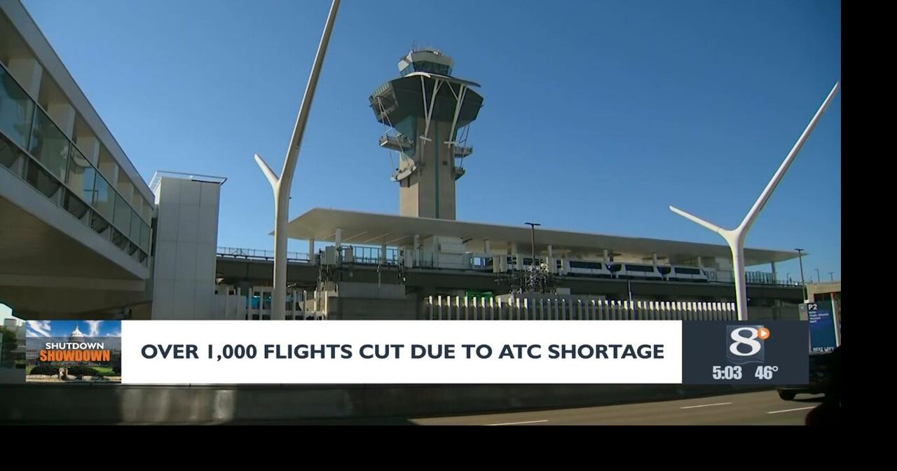 Over 1,000 flights cut due to ATC shortages | News | news8000.com
