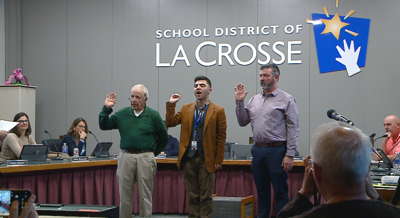 New school board members sworn in