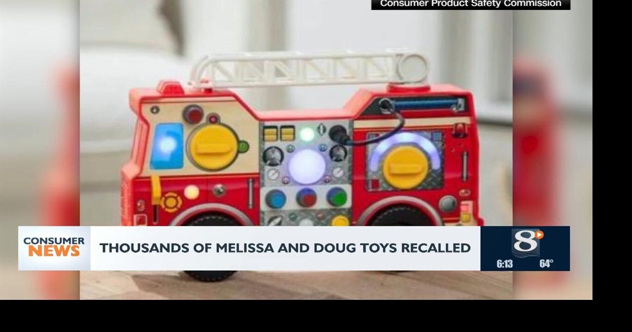 Consumer Headlines: Thousands Of Melissa And Doug Toys Recalled