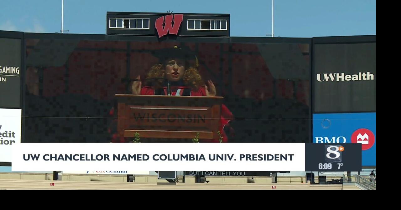 UW Chancellor named Colombia University president