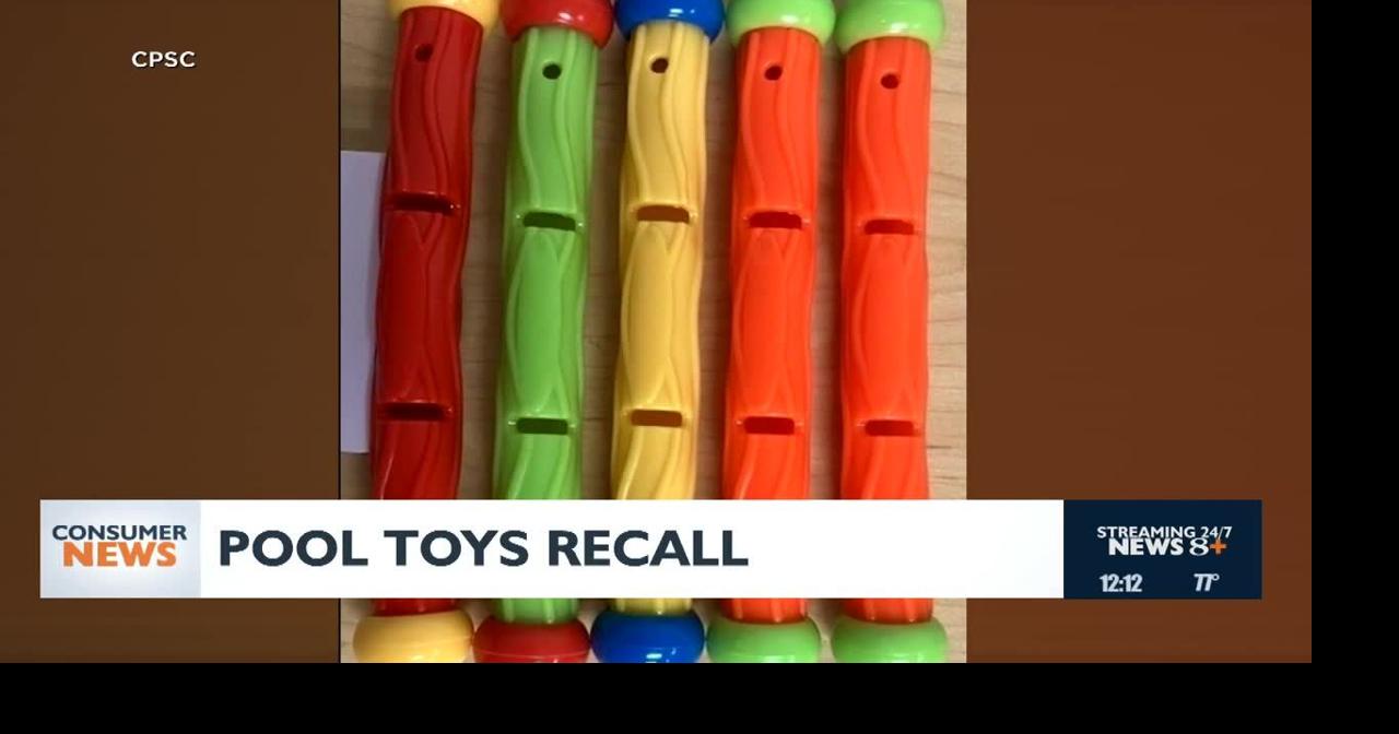 Consumer headlines: Pool toys recall