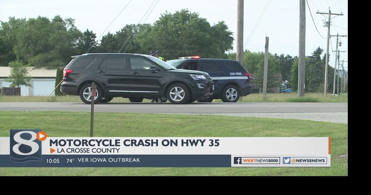 UPDATE Hwy. 35 reopened after carmotorcycle crash hurts 2 at La(02)