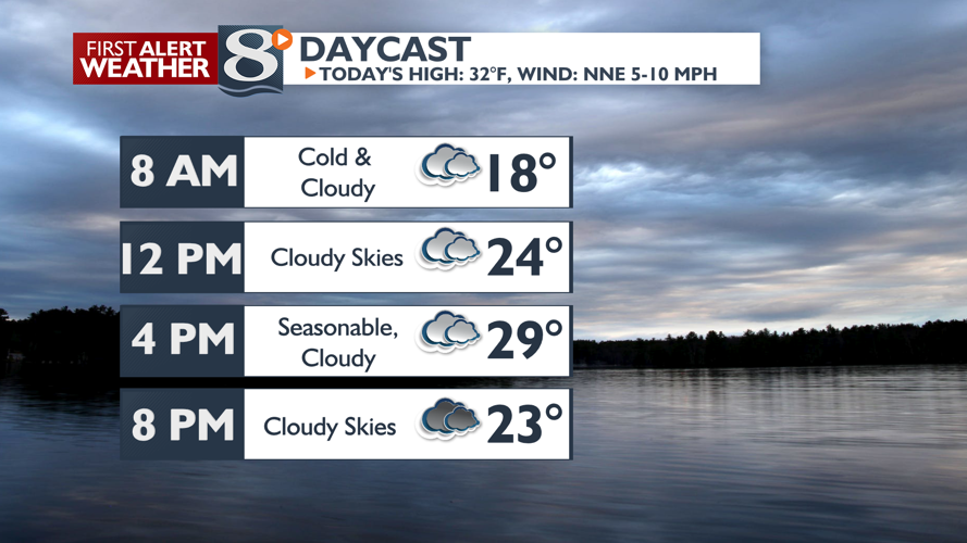 Skies Turning Cloudy with Seasonable Temperatures -Derek Sibley ...