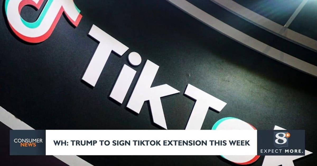 Consumer Headlines: WH Trump to sign TikTok extension this week